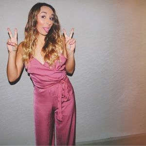 Pink Jumpsuit